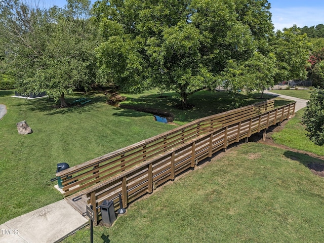 1535 Caraleigh Mills Ct Unit 221, Raleigh, NC 27603 - view of yard