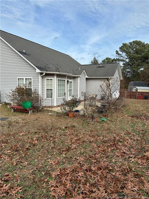 view of back of house