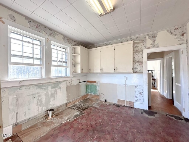 kitchen with plenty of natural light