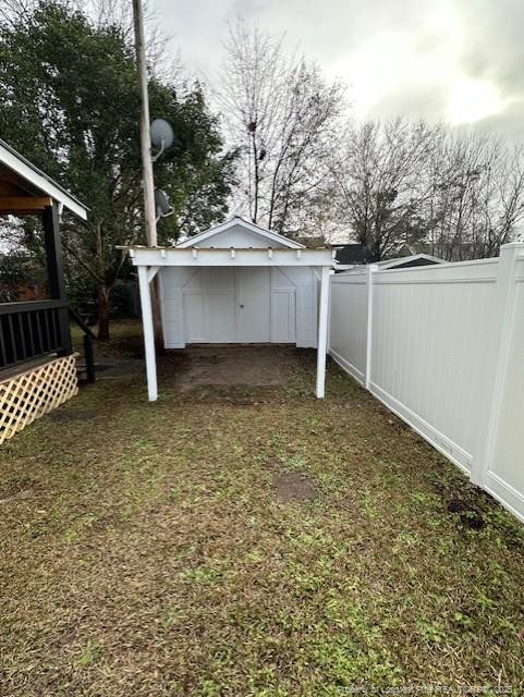 1016 E 8th St, Lumberton, NC 28358 - view of yard