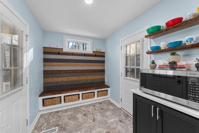 view of mudroom