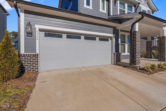 exterior space with a porch