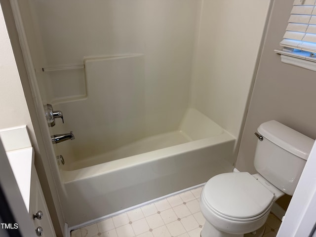 bathroom featuring toilet