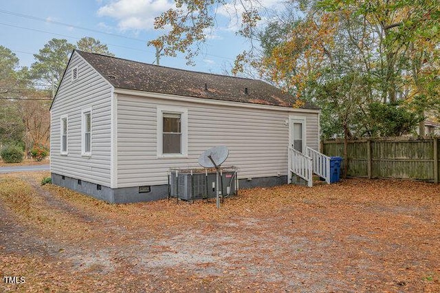 view of rear view of house