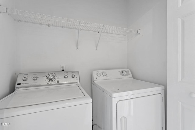 2248 Ventana Ln, Raleigh, NC 27604 - laundry area with separate washer and dryer