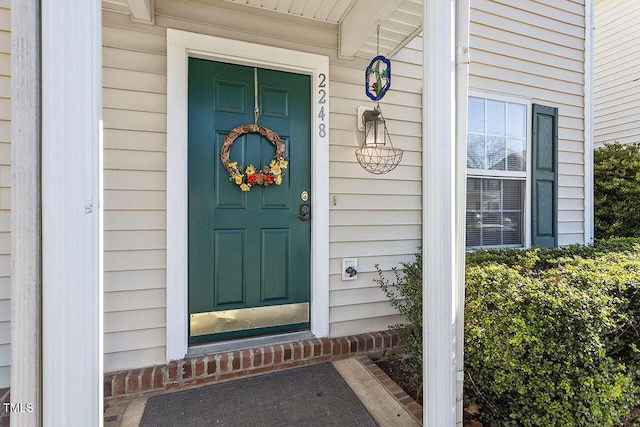 2248 Ventana Ln, Raleigh, NC 27604 - doorway to property with a porch