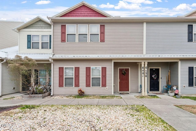 view of townhome / multi-family property