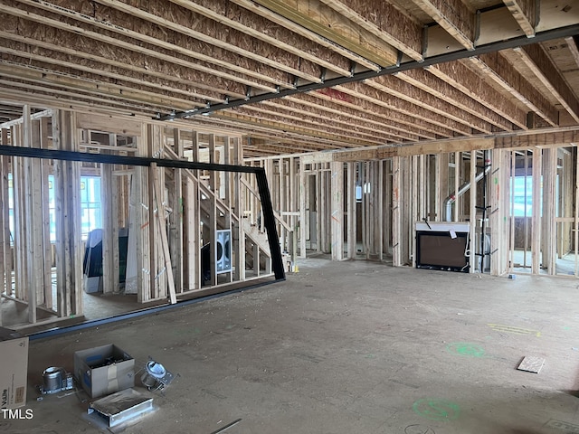 miscellaneous room featuring a wealth of natural light