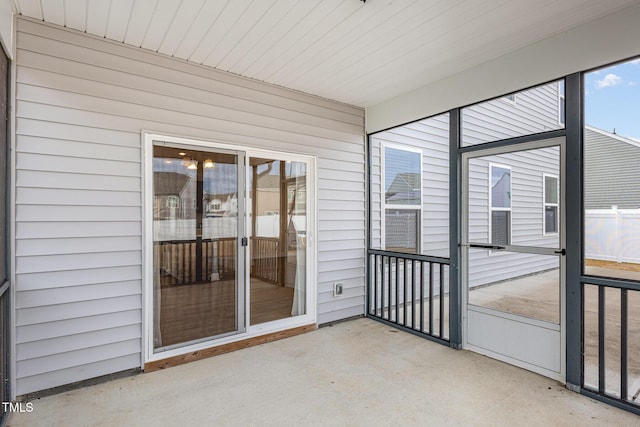 79 Stallion Way, Benson, NC 27504 - view of unfurnished sunroom