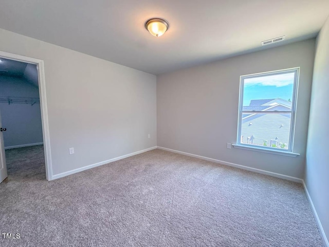 empty room with carpet floors