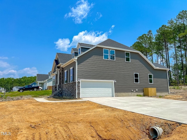 403 Duncan Creek Rd # 131, Lillington, NC 27546 - view of home's exterior featuring driveway and an attached garage