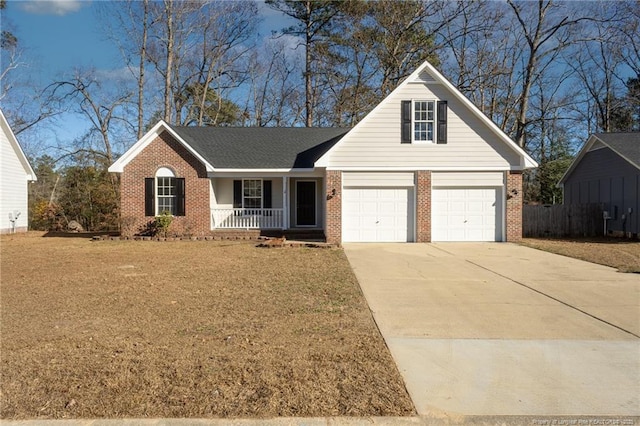 view of front of home featuring a porch