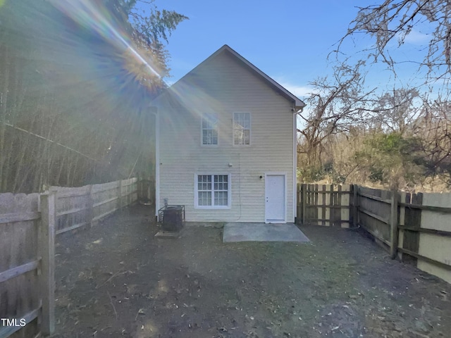 311 Burnette St, Durham, NC 27707 - rear view of property with a fenced backyard