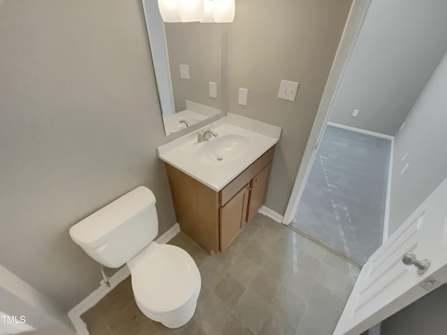 311 Burnette St, Durham, NC 27707 - bathroom featuring vanity and toilet