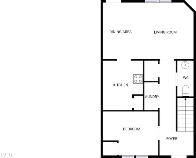 311 Burnette St, Durham, NC 27707 - view of room layout