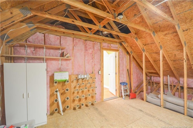 654 Titmouse Ct, Vass, NC 28394 - view of unfinished attic