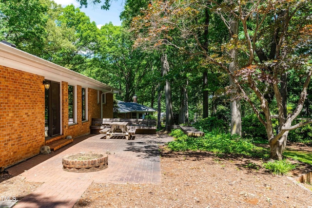 5205 Rembert Dr, Raleigh, NC 27612 - view of patio