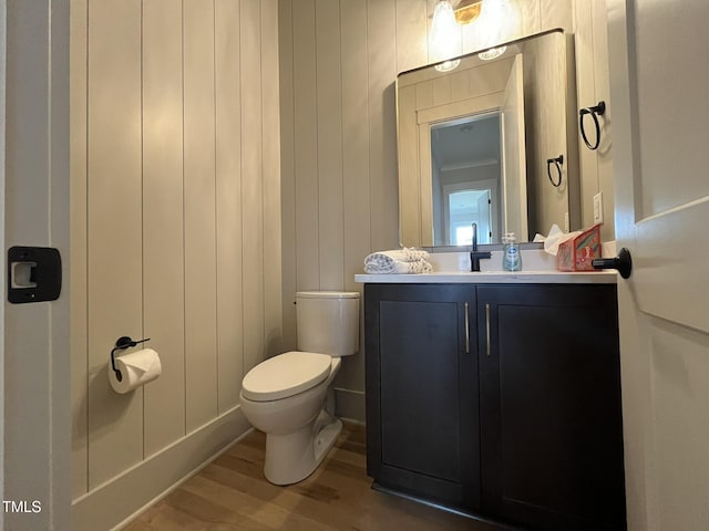 25 Deer Tail Ln Lot 52, Fuquay Varina, NC 27526 - half bathroom with toilet, wood finished floors, and vanity
