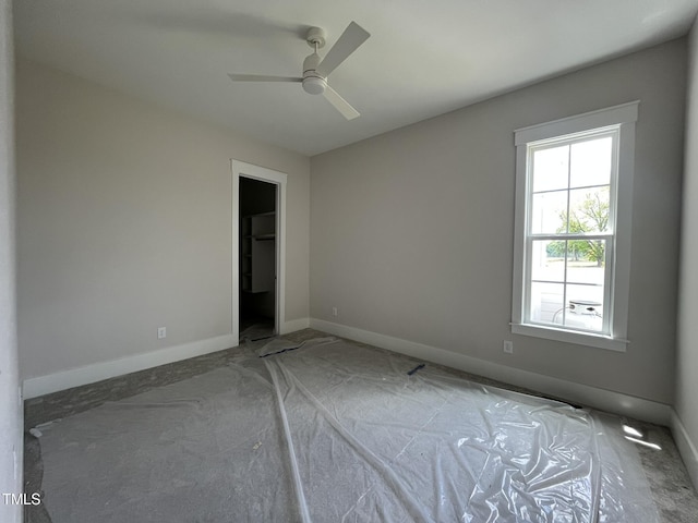 25 Deer Tail Ln Lot 52, Fuquay Varina, NC 27526 - unfurnished room featuring baseboards, ceiling fan, and carpet flooring