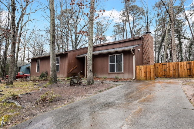 view of ranch-style house