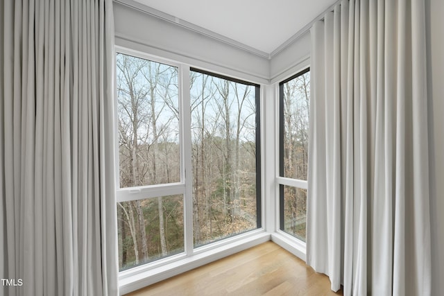 room details with hardwood / wood-style flooring