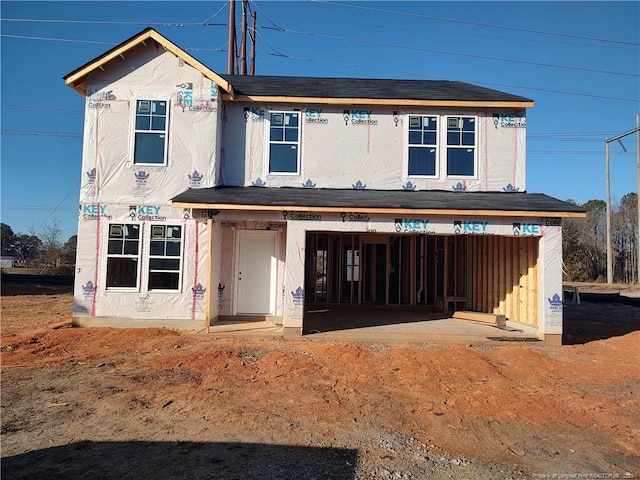 view of property under construction