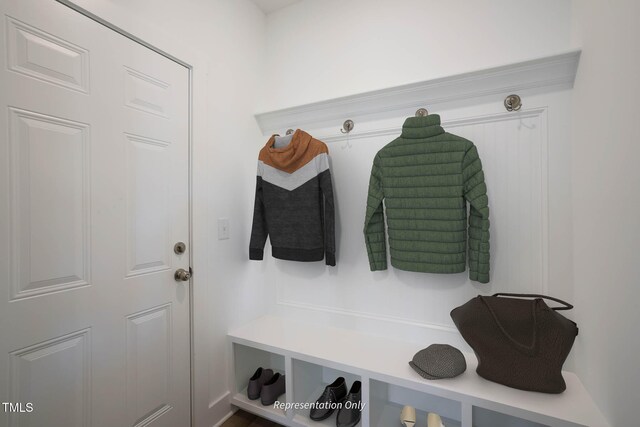 view of mudroom