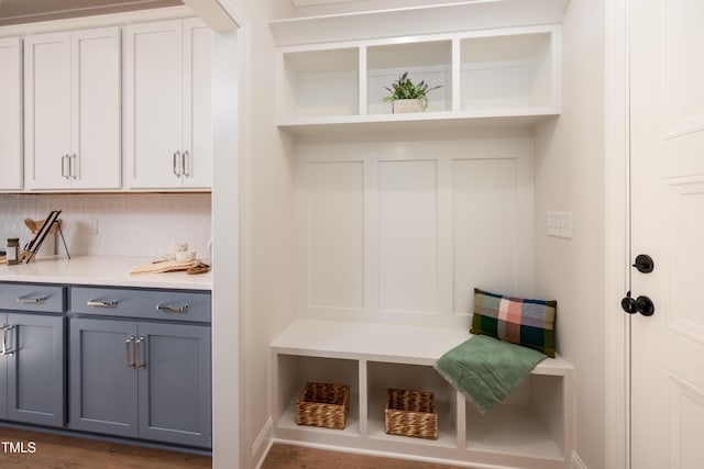 view of mudroom