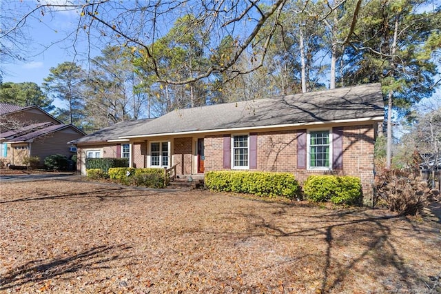 view of ranch-style house