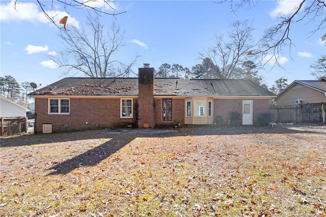 view of back of house