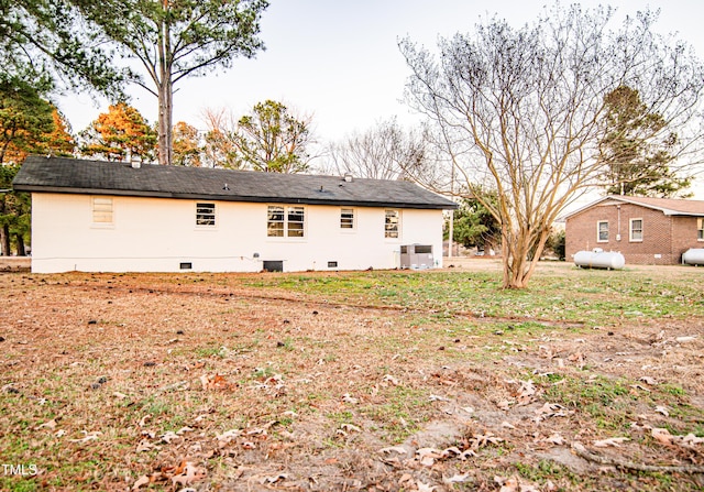 view of rear view of property