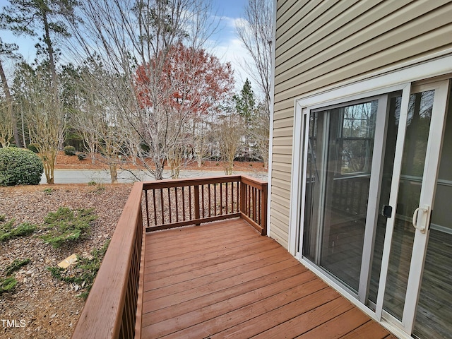 view of deck