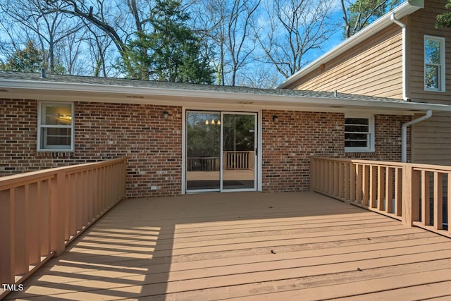 view of deck