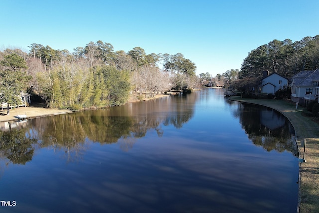 property view of water