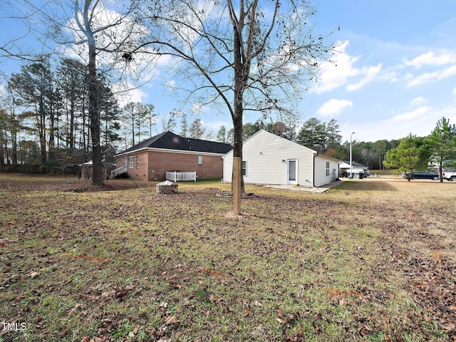 view of side of property