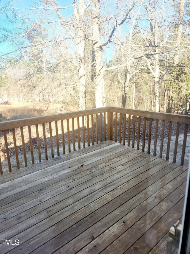 view of deck