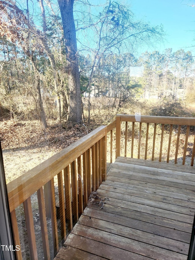 view of deck