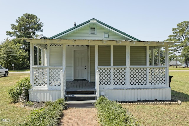 view of front of house