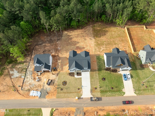 drone / aerial view