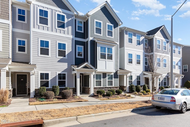 view of townhome / multi-family property