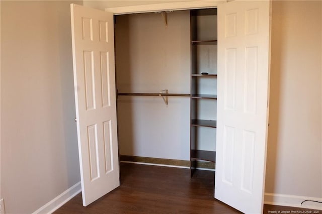 view of closet