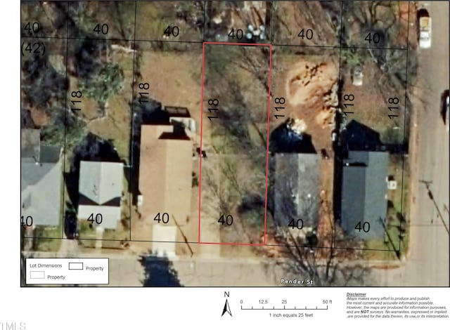 1317 Pender St, Raleigh NC, 27610 land for sale