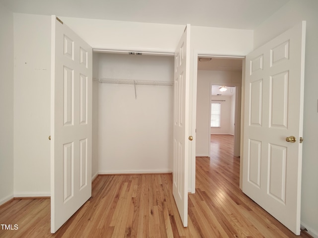 view of closet