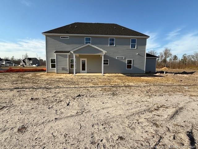 view of rear view of house