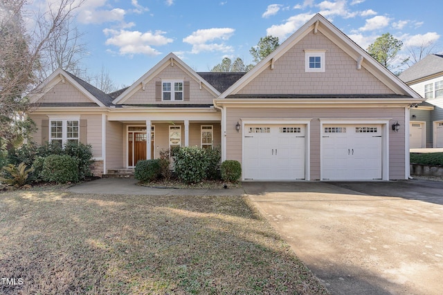 craftsman-style home with a porch