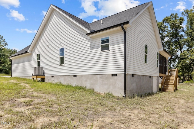 view of side of home