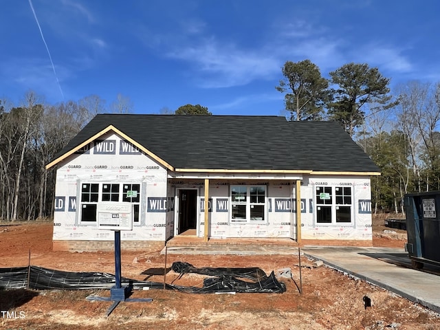 view of property in mid-construction