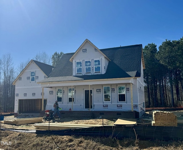 view of property under construction