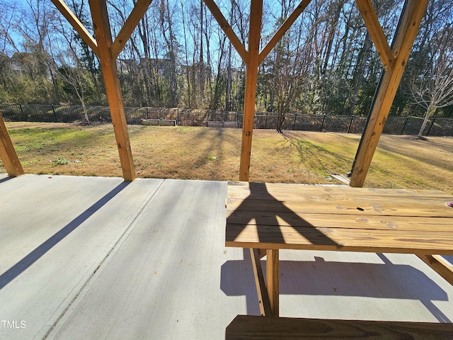 view of patio