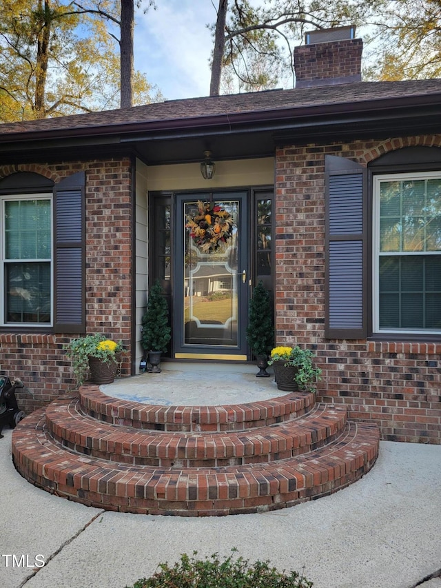 view of entrance to property